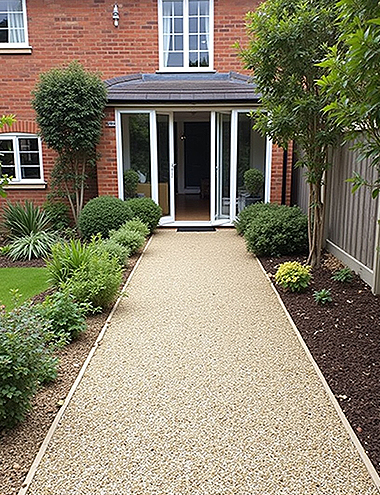We install Resin Bound Paths